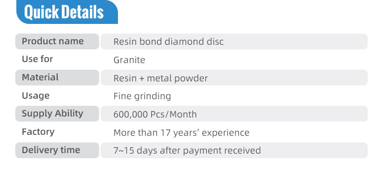 The Detail Of Resin Disc